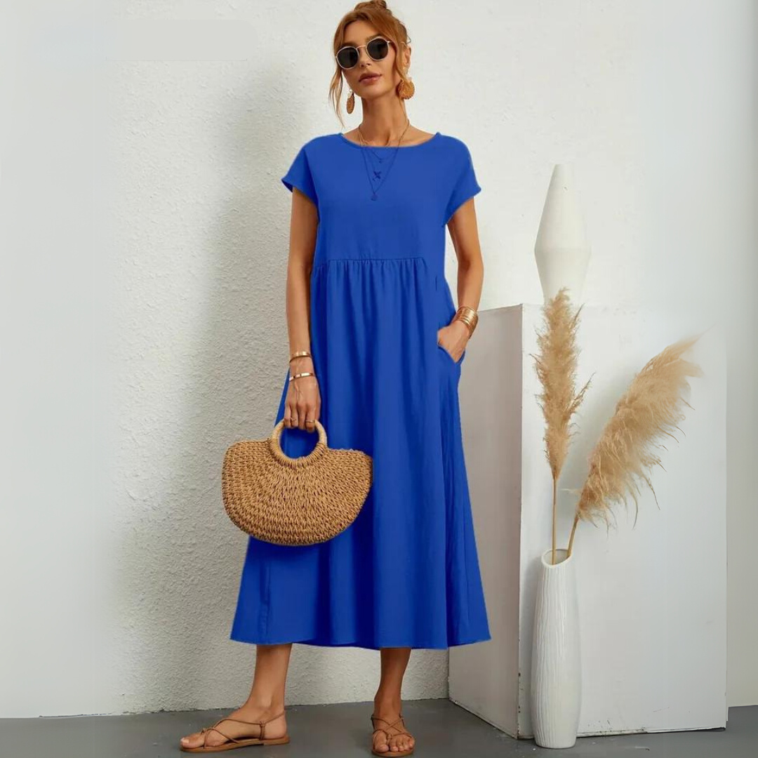Isla – Casual Midi Dress