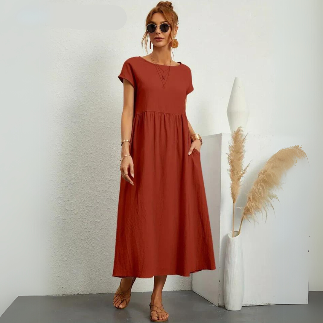 Isla – Casual Midi Dress