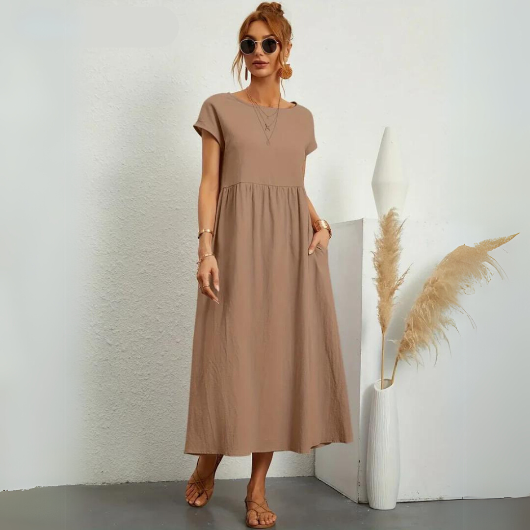 Isla – Casual Midi Dress