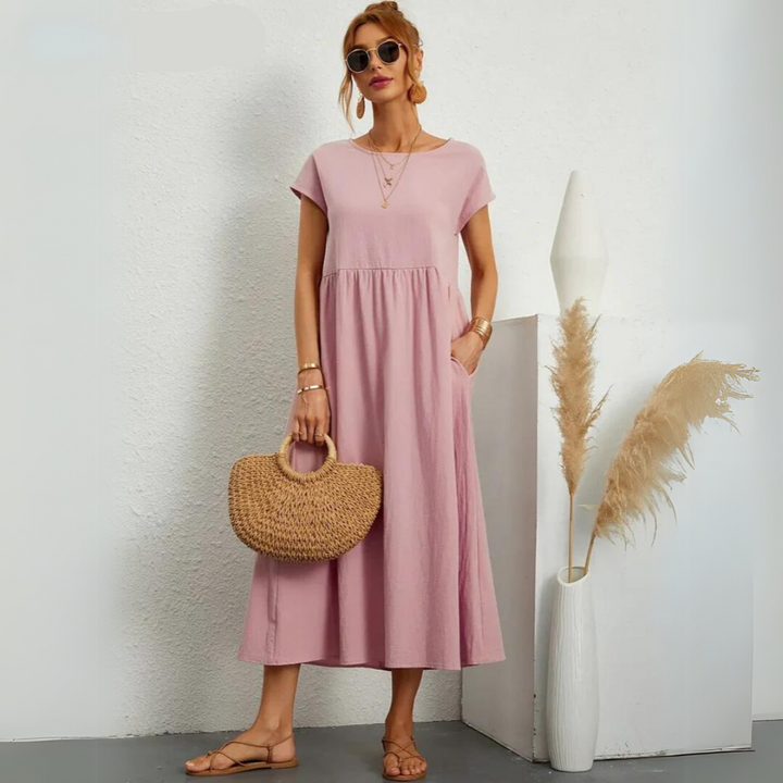 Isla – Casual Midi Dress