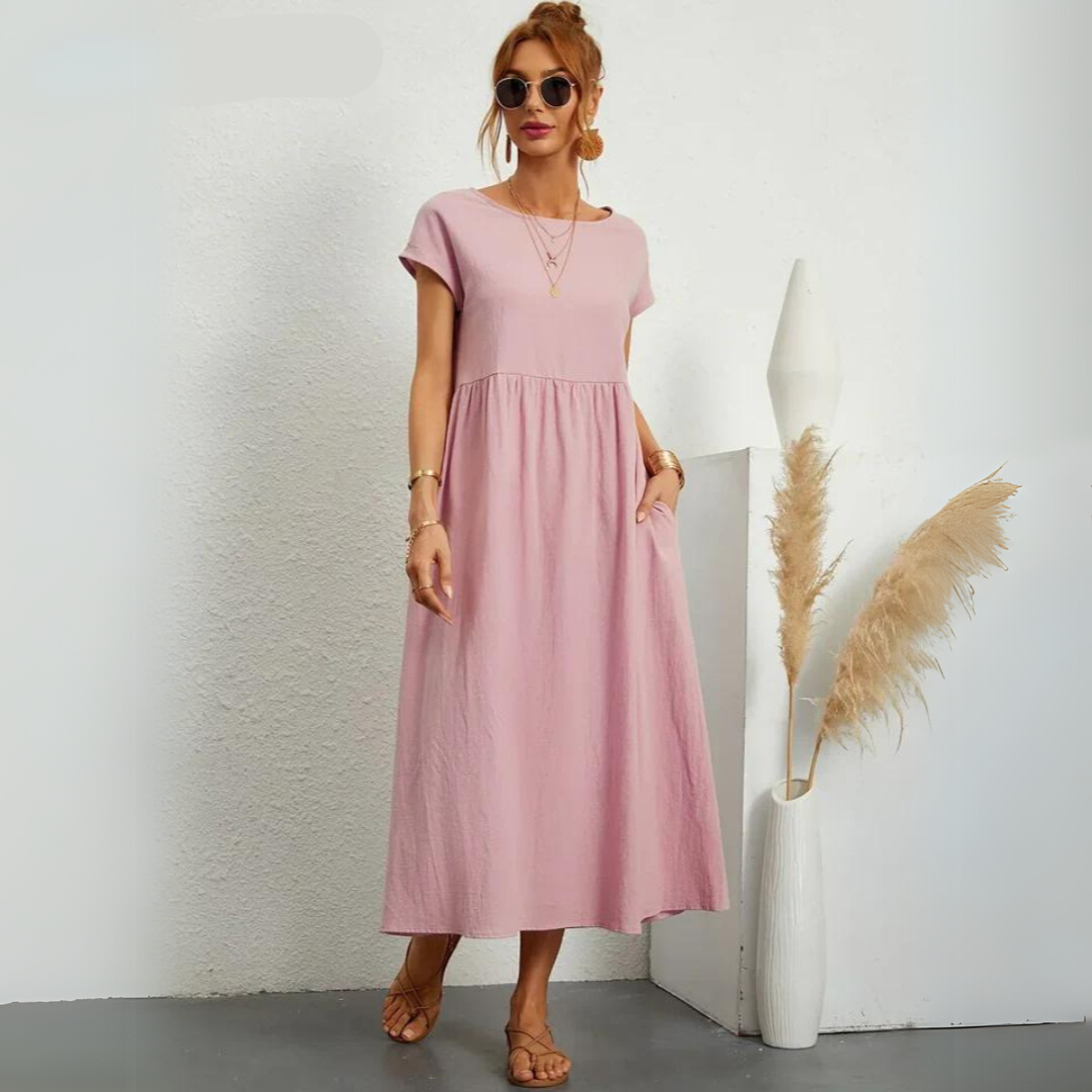 Isla – Casual Midi Dress