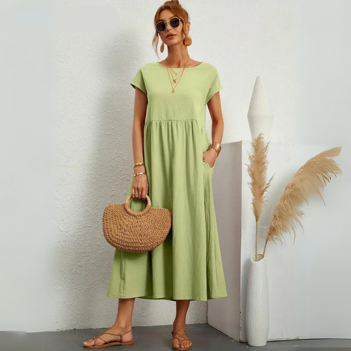 Isla – Casual Midi Dress