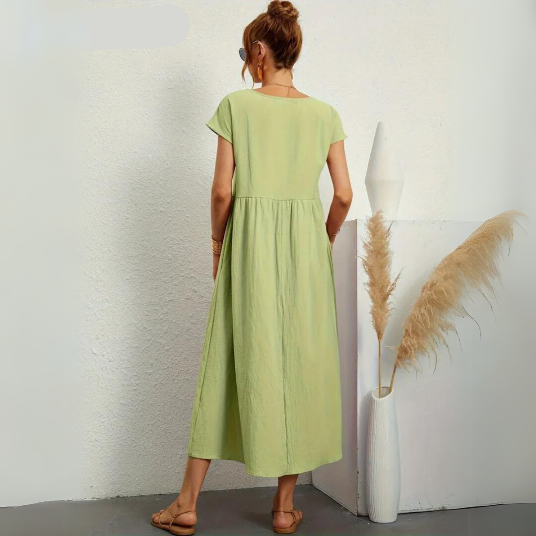 Isla – Casual Midi Dress