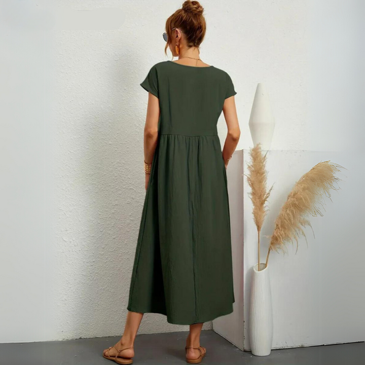 Isla – Casual Midi Dress