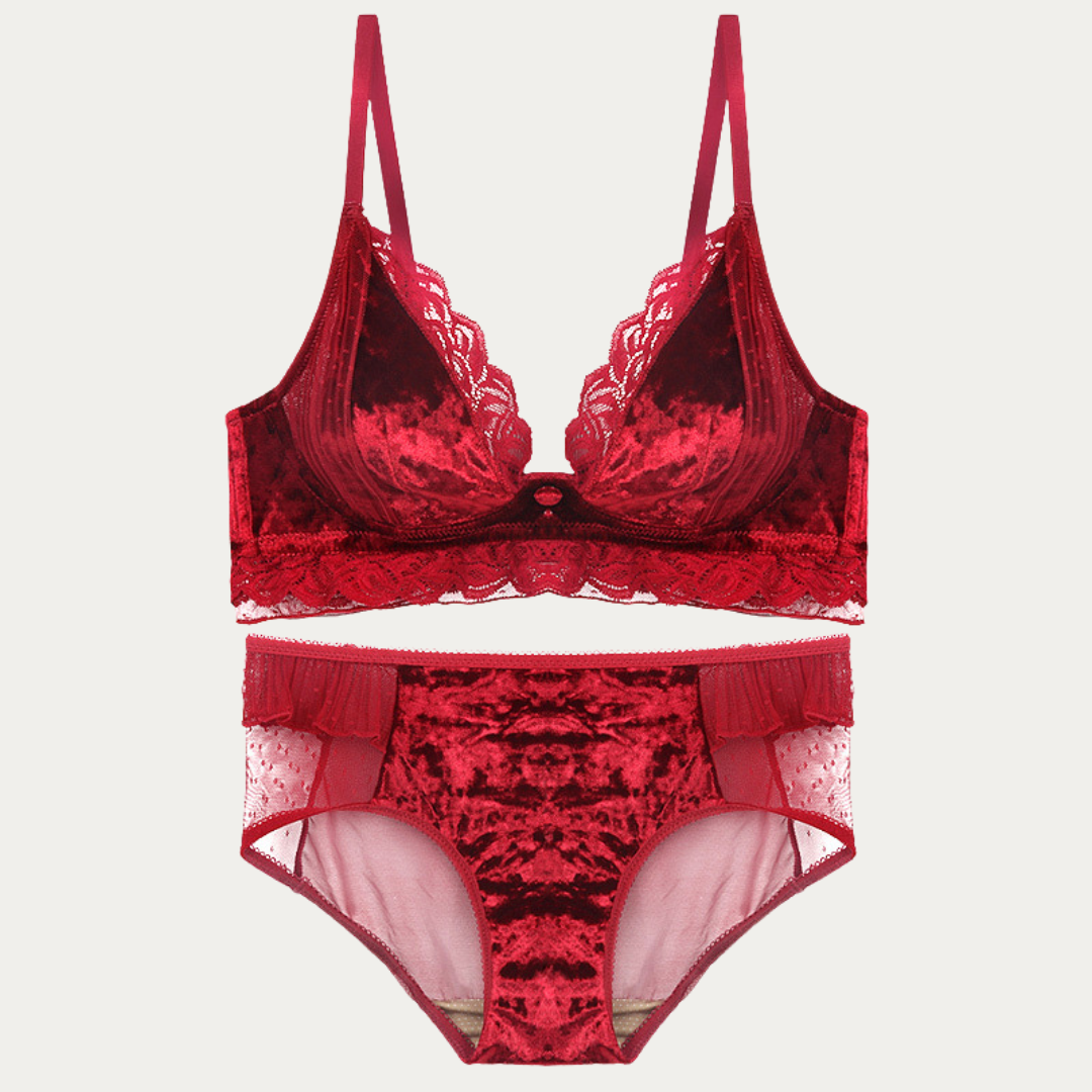 Velvet Elegance Lingerie Set
