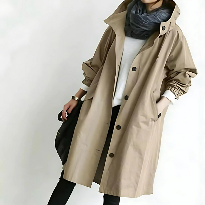 Harper - Hooded Trench Coat