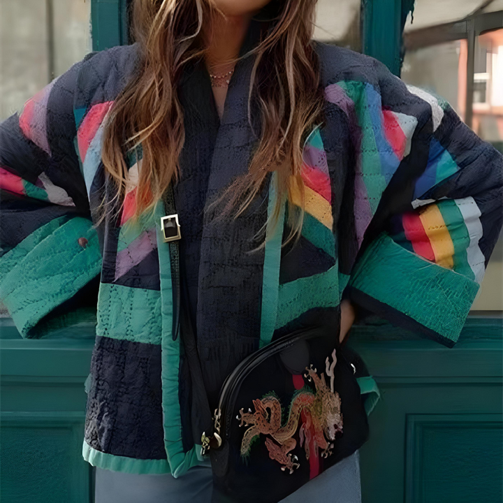 Sasha™ | Timeless Quilted Retro Coat