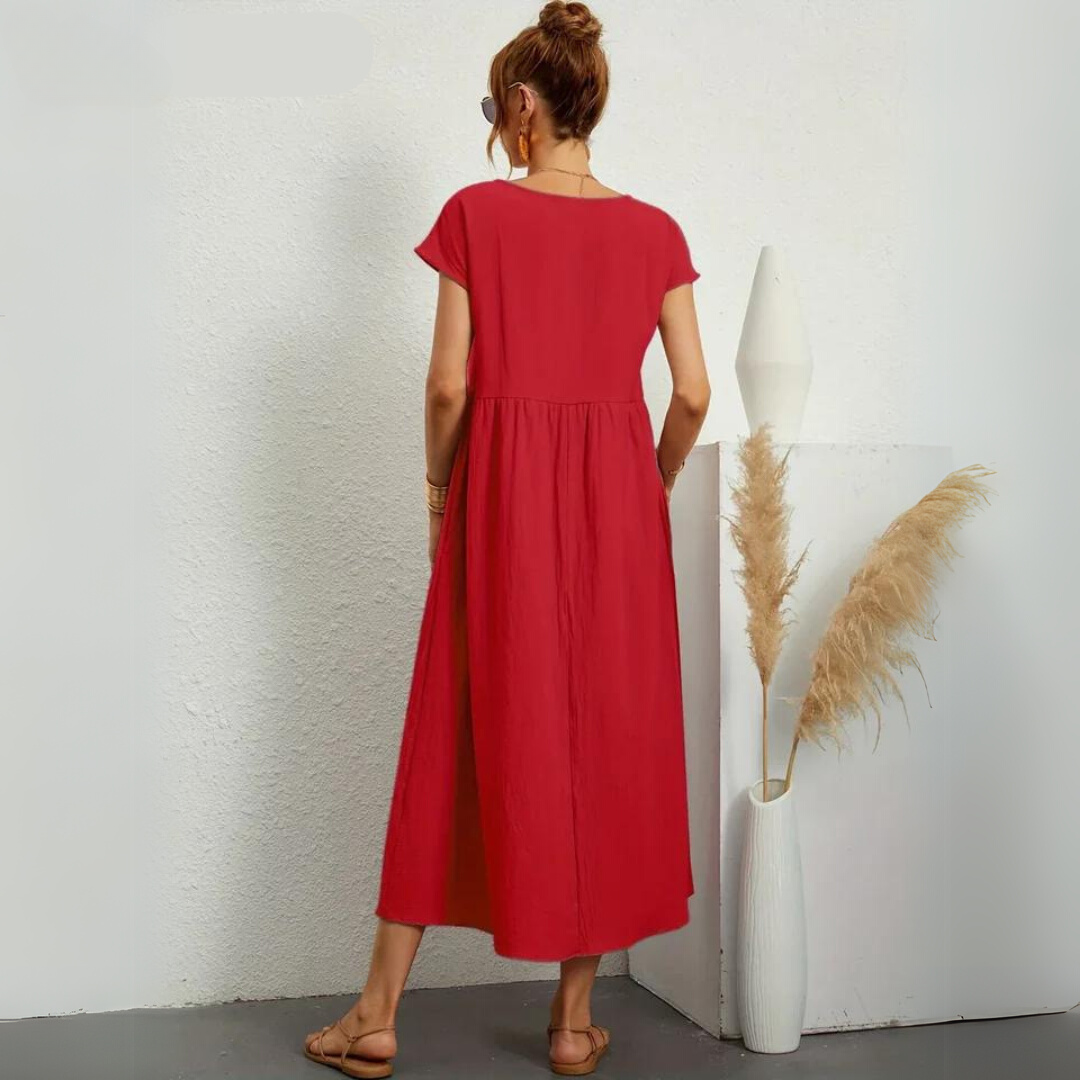 Isla – Casual Midi Dress