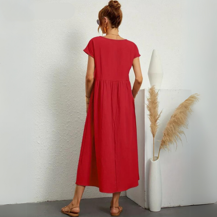 Isla – Casual Midi Dress
