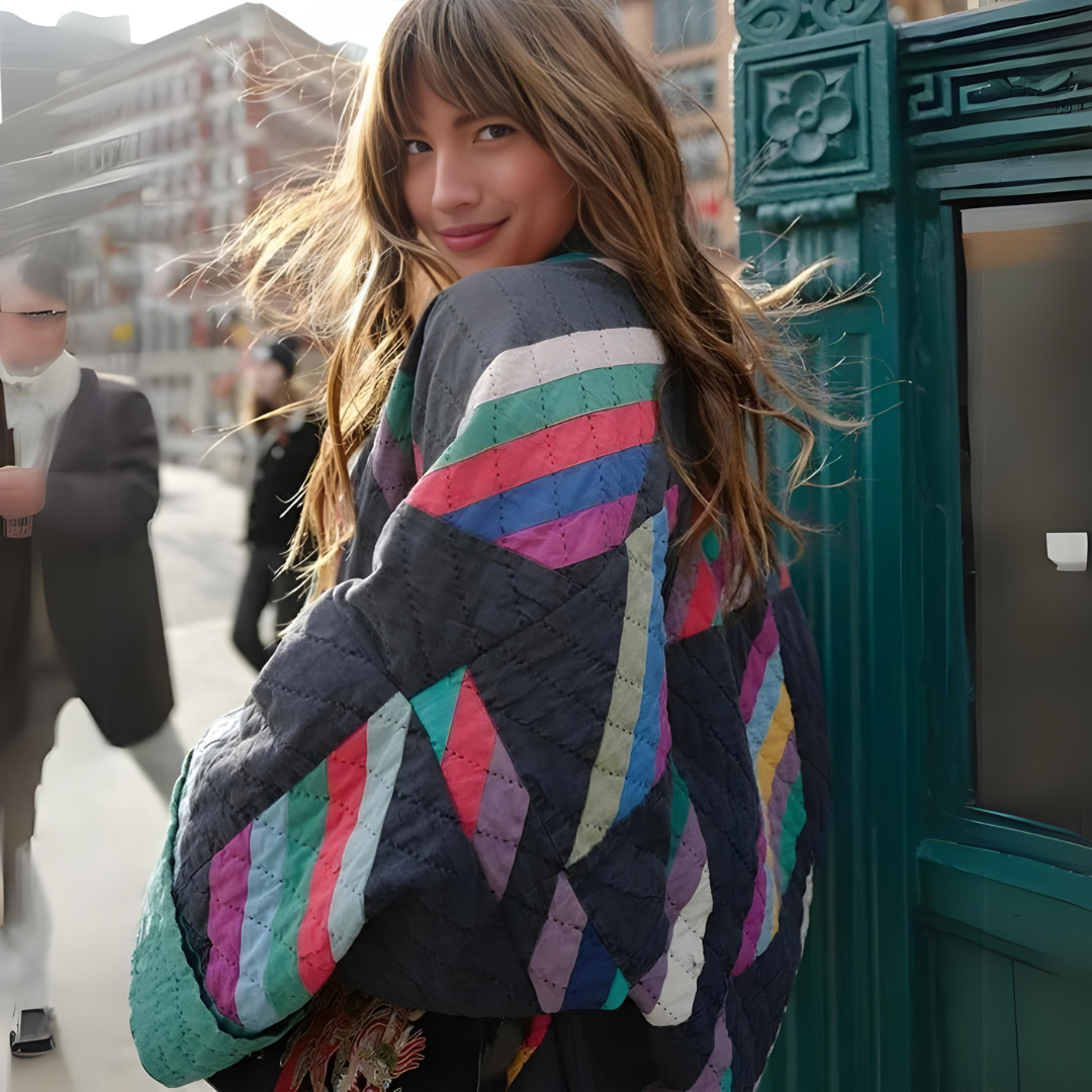 Sasha™ | Timeless Quilted Retro Coat