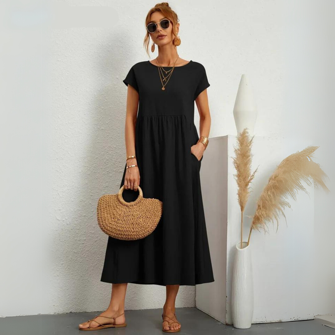 Isla – Casual Midi Dress