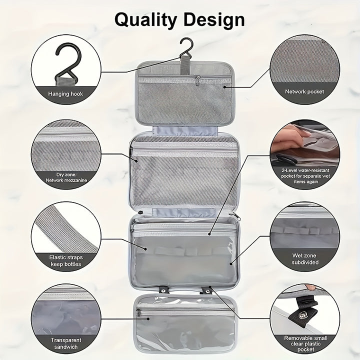 TravelPro™ Hanging Toiletry Bag