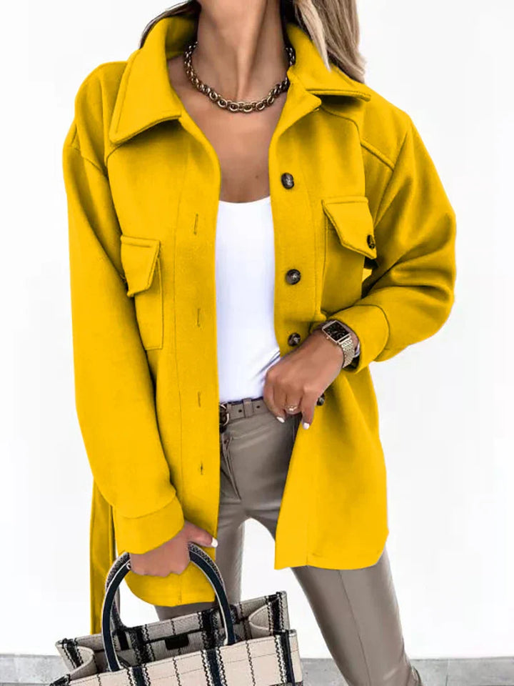 Camilla™ | Belted Wool Shacket