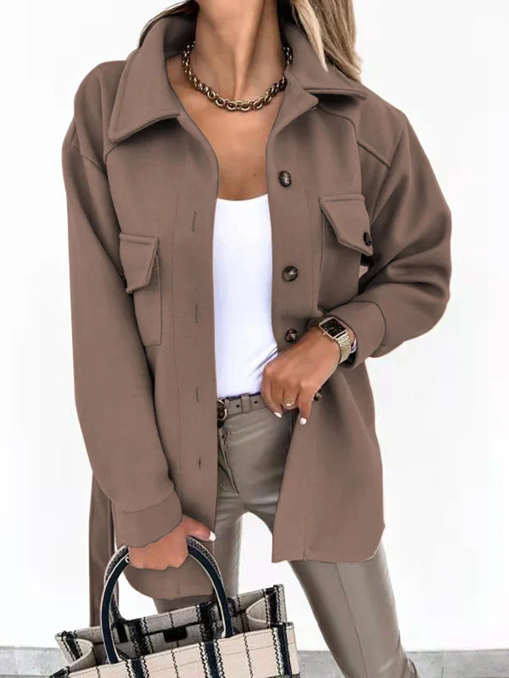 Camilla™ | Belted Wool Shacket