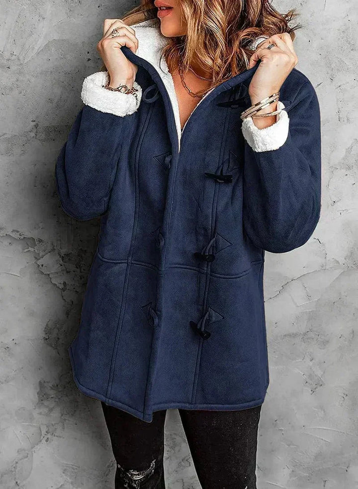 ELVIRA™ | Hooded Fleece Coat