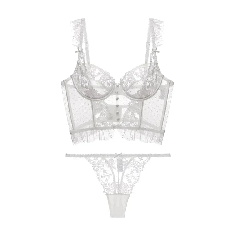 Eleanor Lace Corset Set