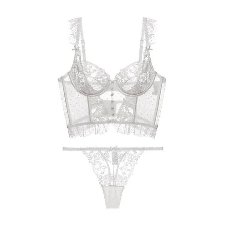 Eleanor Lace Corset Set