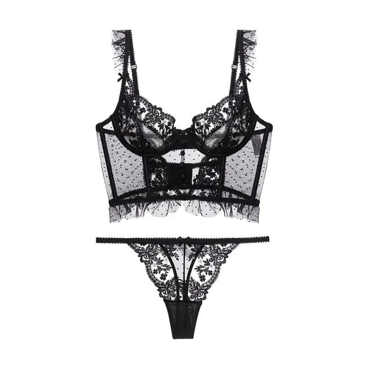 Eleanor Lace Corset Set