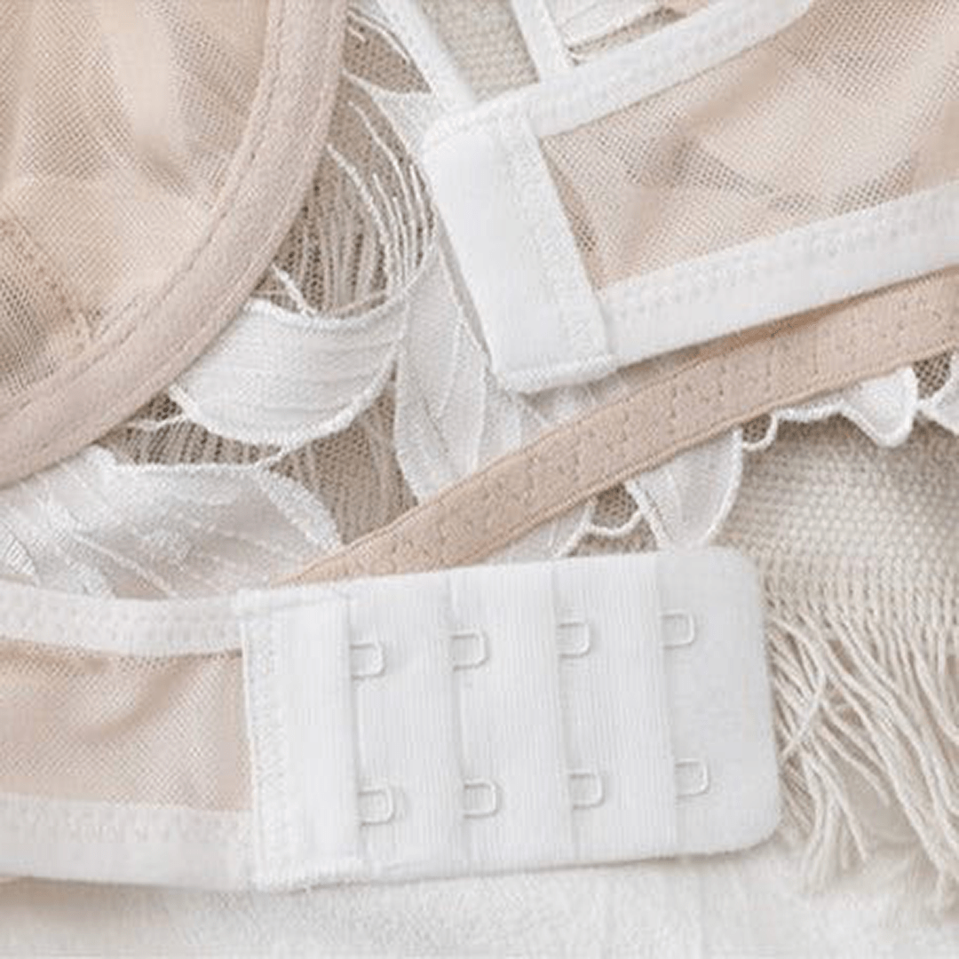 MaFleur Embroidered Lace Lingerie Set